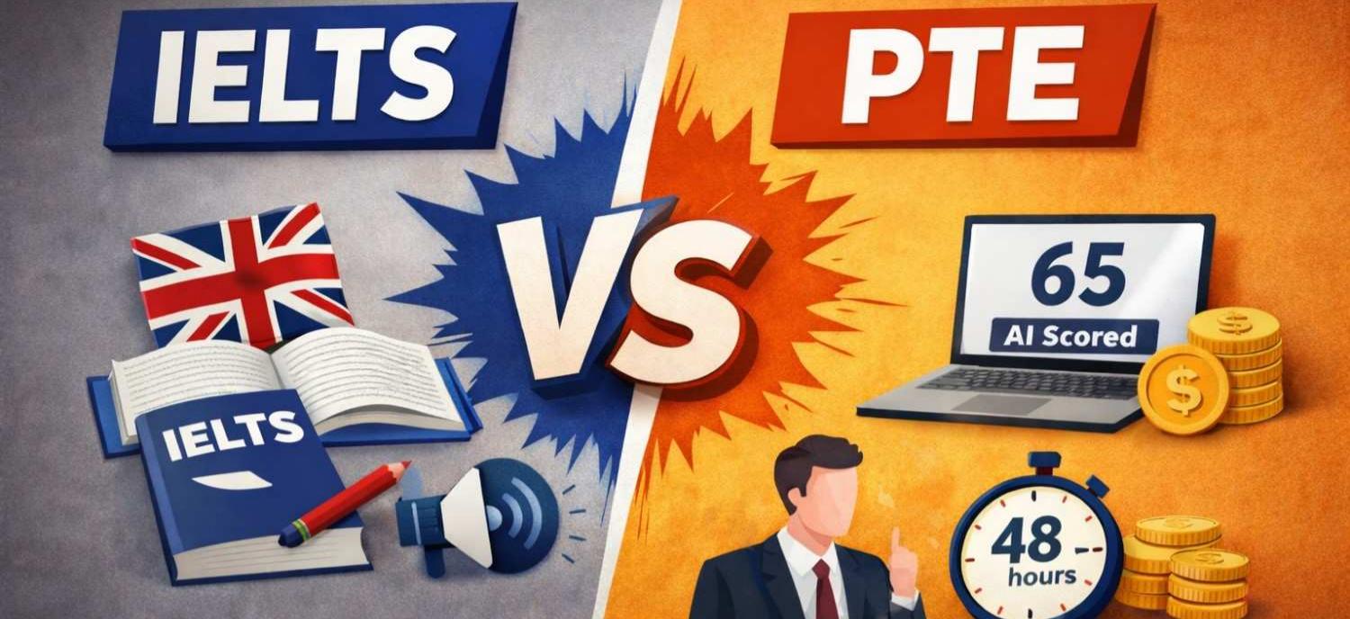IELTS vs PTE